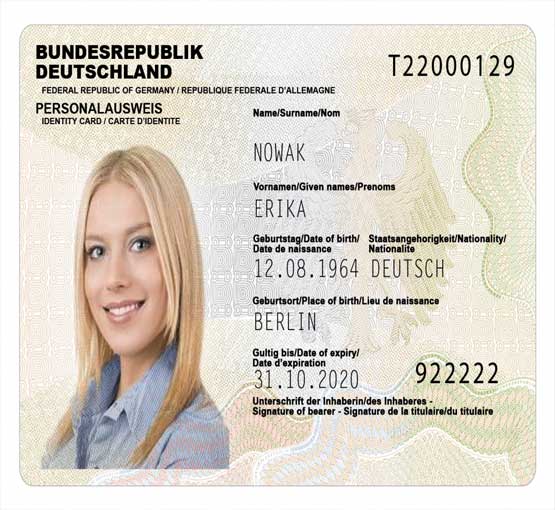 Buy German ID Card Online