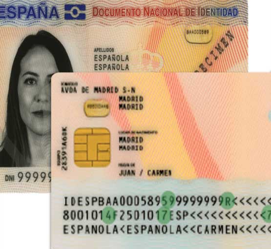 Acheter une carte d'identité espagnole en ligne