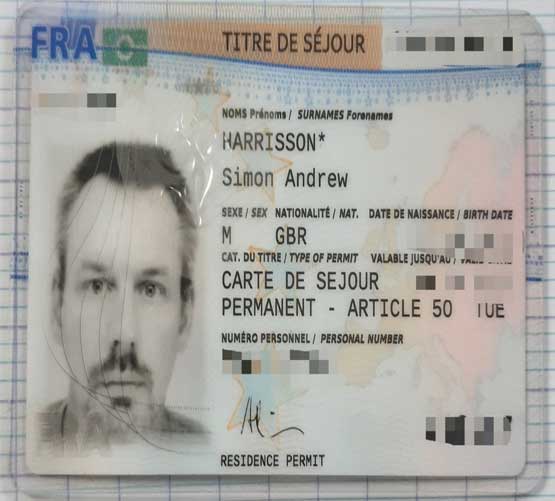 French Residence Permit for Sale